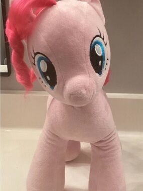 My Little Pony Build A Bear Plush Pink Pinkie Pie VGUC Retired